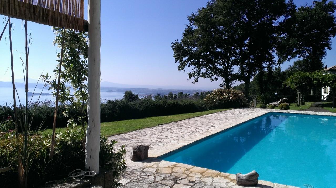 La Montagnola Retreat Gradoli Bagian luar foto