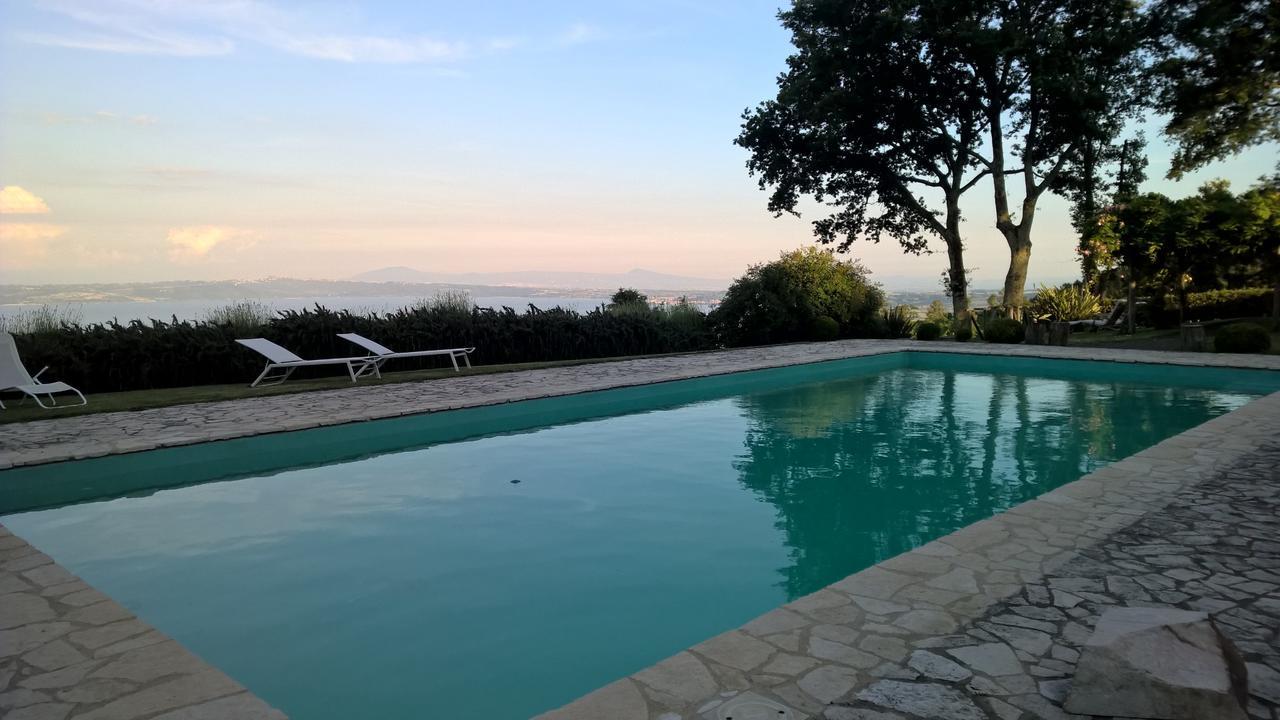La Montagnola Retreat Gradoli Bagian luar foto
