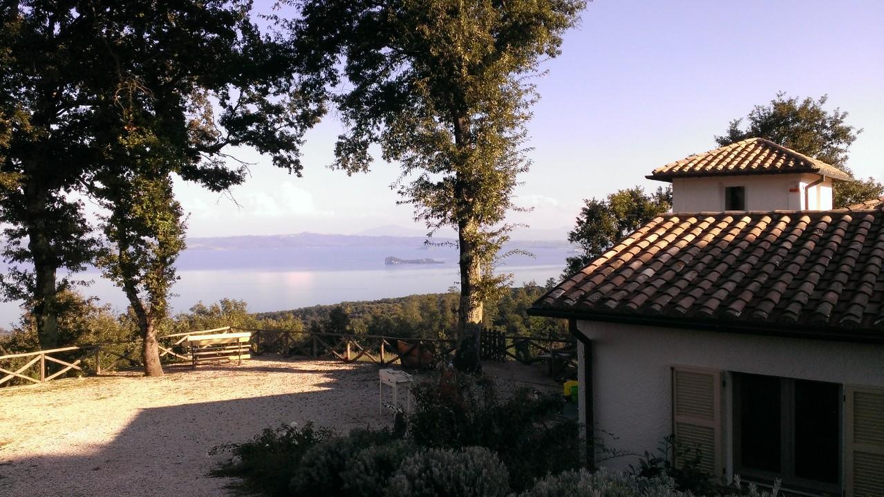 La Montagnola Retreat Gradoli Bagian luar foto